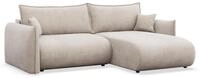 Selsey Cushi &ndash; Ecksofa mit Schlaffunktion, Ottomane rechts,...