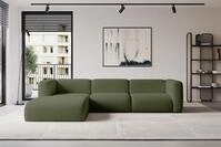 ALTDECOR Ecksofa - MIRA-L2 - 318x179x89 - Gr&uuml;n - Corner Sofa Eckcouch Couch L-Form,