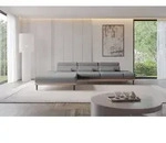ALTDECOR Ecksofa mit Elektrischer Sitztiefenverstellung MONA - 316x205x85 - Grau -
