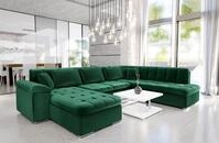 MIRJAN24 Ecksofa Niko Bis Premium, Ecke mit Bettkasten (Magic Velvet 2225-151 +...