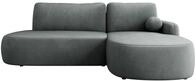 MIRJAN24 Ecksofa Loridu O, mit Schlaffunktion und Bettkasten, L-Form Sofa (Farbe: