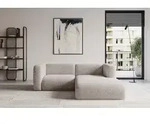 ALTDECOR Ecksofa - MIRA-L1 - 227x179x89 - Hellgrau - Corner Sofa Eckcouch Couch