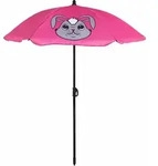 Kinder Sonnenschirm Sonnenschutz Gartenschirm &Oslash;110xH130 cm Hase - Rosa