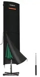Sonnenschirm Schutzh&uuml;lle 250x64cm 420D Oxford Abdeckhaube f&uuml;r Ampelschirm