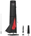 Schirmabdeckung f&uuml;r Gartenschirm &Oslash;400cm, Ampelschirm H&uuml;lle Wasserdicht,
