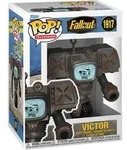 Fallout POP! Television Vinyl Figur Victor 9cm f&uuml;r Sammler - Schwarz