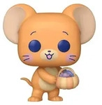 Funko FK92868 - Tom & Jerry Gokko POP! Animation Vinyl Figur Jerry 9 cm - Neu