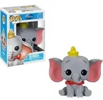 FUNKO Dumbo, Sammelfigur, Cartoon - Grau/Rot/Gelb