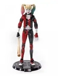 DC Comics Bendyfigs Biegefigur Harley Quinn Rebirth 19 cm - Rot/Schwarz/Wei&szlig;