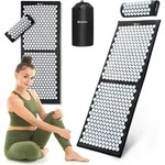 Akupressurmatte XL 130 cm mit Kissen & Tasche &ndash; HyperMotion Akupressur Massage