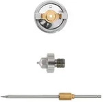 vidaXL HVLP Spritzpistole D&uuml;se 0,8 mm D&uuml;se Silber Edelstahl