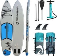 SPINERA SUP LIGHT 11.8 ULT iSUP aufblasbar Surfboard Stand Up Paddle Set SUP...