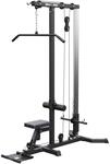 GORILLA SPORTS&reg; Latzugstation - Verstellbar, inkl. Trizepsstange,...