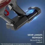 Rowenta RH6495, Stabstaubsauger, Beutellos, Schwarz, 0,55 l, Trocken, Zyklonal -