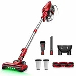 VACTIDY C9 Akku Staubsauger 100 AirWatt, Kabelloser Stielstaubsauger mit...