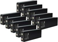 vhbw 10x Akku Ersatz f&uuml;r Palfinger 17162, 16131, 1026, 13445 f&uuml;r