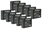 EXTENSILO 10x Akku Ersatz f&uuml;r HBC BA209000, BA206000, BA206030, BA209001 f&uuml;r