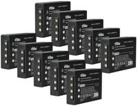vhbw 10x Akku Ersatz f&uuml;r HBC Hub05AA, FuB05XL, FuB5AA, Fub9NM f&uuml;r