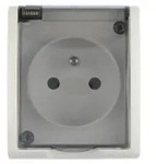 Kontakt-Simon AQGZ1/11A, Wei&szlig;, Kunststoff, IP54, 250 V, 60 mm, 46 mm - Wei&szlig;
