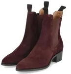 Gant Damen Chelsea Boot ST BROOMLY Rot Rauleder Gr&ouml;&szlig;e: 37 - Rot - 37