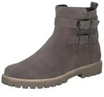Caprice Stiefelette Stiefelette Veloursleder - Taupe - 40