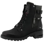 Mustang Damen Elegante Stiefelette 15M0082001 Schwarz - Schwarz - 36