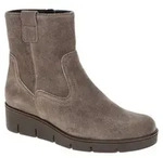 Gabor Damen Stiefeletten 8005 Grau Keilabsatz Rei&szlig;verschluss Kn&ouml;chelhoch...