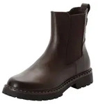 Tamaris Damen Elegante Stiefelette Chelsea 1-25449-47 Braun - Braun - 38