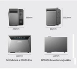 Anker 20kWh SOLIX 4 E5000 PRO All-in-One Speichersystem und 3x BP5000