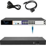 Extralink Switch 16 Port Gigabit PoE/PoE+ Managed L2 Switch, 330 W, 2&times; SFP,...