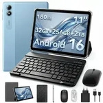 TABWEE T70 11&ldquo; Tablet, 32(8+24)+256GB, Android 16, 8000mAh, BT5.0, Face ID,