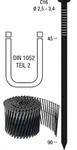 Nagelrollen CK20 3,1 x 70 mm HBK blank geharzt Kunststoffgebunden 20 Grad