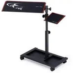 GTPLAYER Tastatur- und Maushalterung h&ouml;henverstellbar 58-83cm mit Rollen...