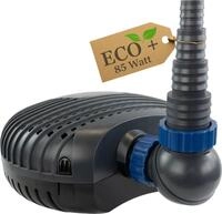 ECO Teichpumpe KEE12000-12000 L/H | 85 Watt | Vorfilterkammer | 5,5m...