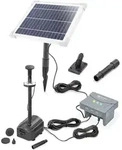 esotec Solar Teichpumpenset 6/230 LED mit 6,4V/4Ah LiFe-Akkuspeicher 101935