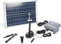 esotec Solar Teichpumpenset 25/700 LED mit 12,8V/6Ah LiFe-Akku 101024