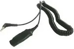 HP Poly 3,5 mm-an-QD-Kabel f&uuml;r IP Touch (3 m), Kabel, Schwarz - Schwarz