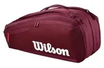 Wilson Tennistasche Defyer 9R Bordeaux Rot - Rot