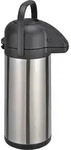Thermoskanne 3 Liter Pumpkanne Kaffee Teekanne Warmhalte Airpot Isolierkanne