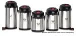 Beeketal Thermoskanne Pumpkanne, Variante:BPK25 - Silber