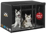 Hundek&auml;fig Abdeckung 75 cm, 600D Oxford, winddicht, wasserdicht,...