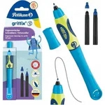 Pelikan griffix&reg; Tintenschreiber f&uuml;r Linksh&auml;nder, Neon Fresh Blue,...