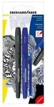 Eberhard Faber Erase it!, Verschlossener Gelschreiber, Schwarz, Blau, Schwarz,...
