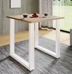 VCM Premium Holz Esstisch | H. 76 x B. 80 x T. 50 cm | K&uuml;chentisch Speisetisch Tisch