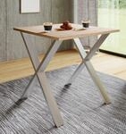 VCM Premium Holz Esstisch | H. 76 x B. 80 x T. 80 cm | K&uuml;chentisch Speisetisch Tisch