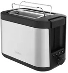 Tefal Element Toaster TT4308, 2 Scheibe(n), Schwarz, Edelstahl, Edelstahl, 850 W, 220