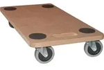 BigDean M&ouml;belroller Transportroller 250kg Rollbrett MDF M&ouml;bel Hund Roller