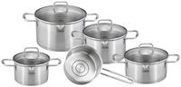 Elo LAFER Kochtopfset 5-teilig aus Edelstahl mit Bratentopf und Stielkasserolle...