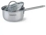Fackelmann Stieltopf Lara &Oslash; 16 cm aus hochwertigem Edelstahl, 1000 ml Ideal f&uuml;r die
