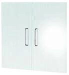 Vorbaut&uuml;ren f&uuml;r Schr&auml;nke Artline Transparent BxH 75x68cm Glas VE=2 St&uuml;ck